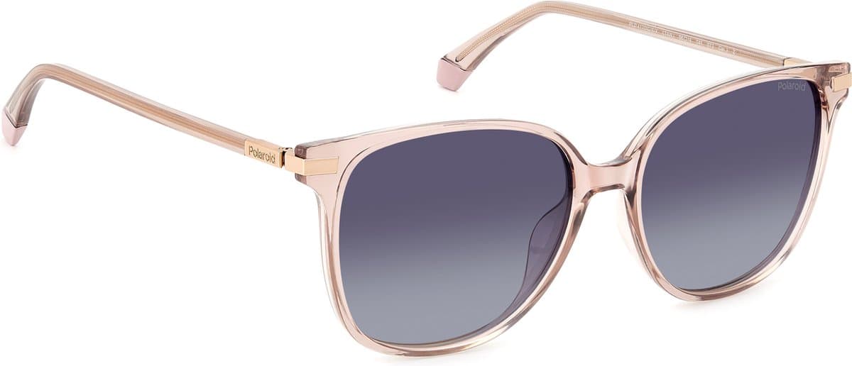 Polaroid Pld 4170/G/S/X Rechthoekig Kunststof Gepolariseerde Dames Zonnebril (EAN: 0716736999074)