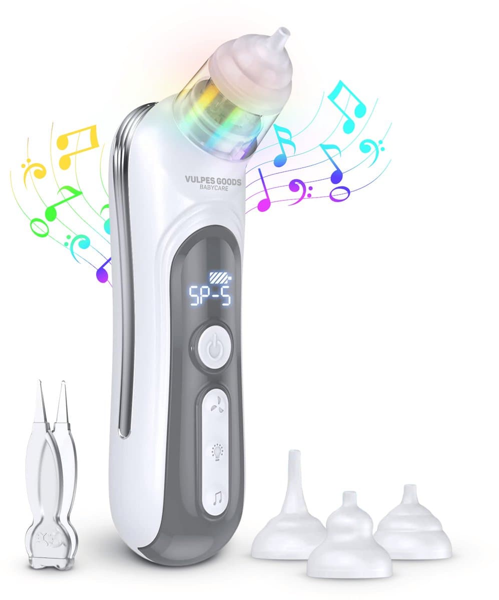 Vulpes Goods® BabyCare - Baby Neusreiniger - Baby Neusreiniger Elektrisch - Neusdouche Elektrisch - Neusreiniger - Snoetenpoetser - Neuszuiger - Grote Batterij - USB C - PRO (EAN: 8720938984419): Waarom ik deze baby‑neusreiniger in mijn lijst opnam