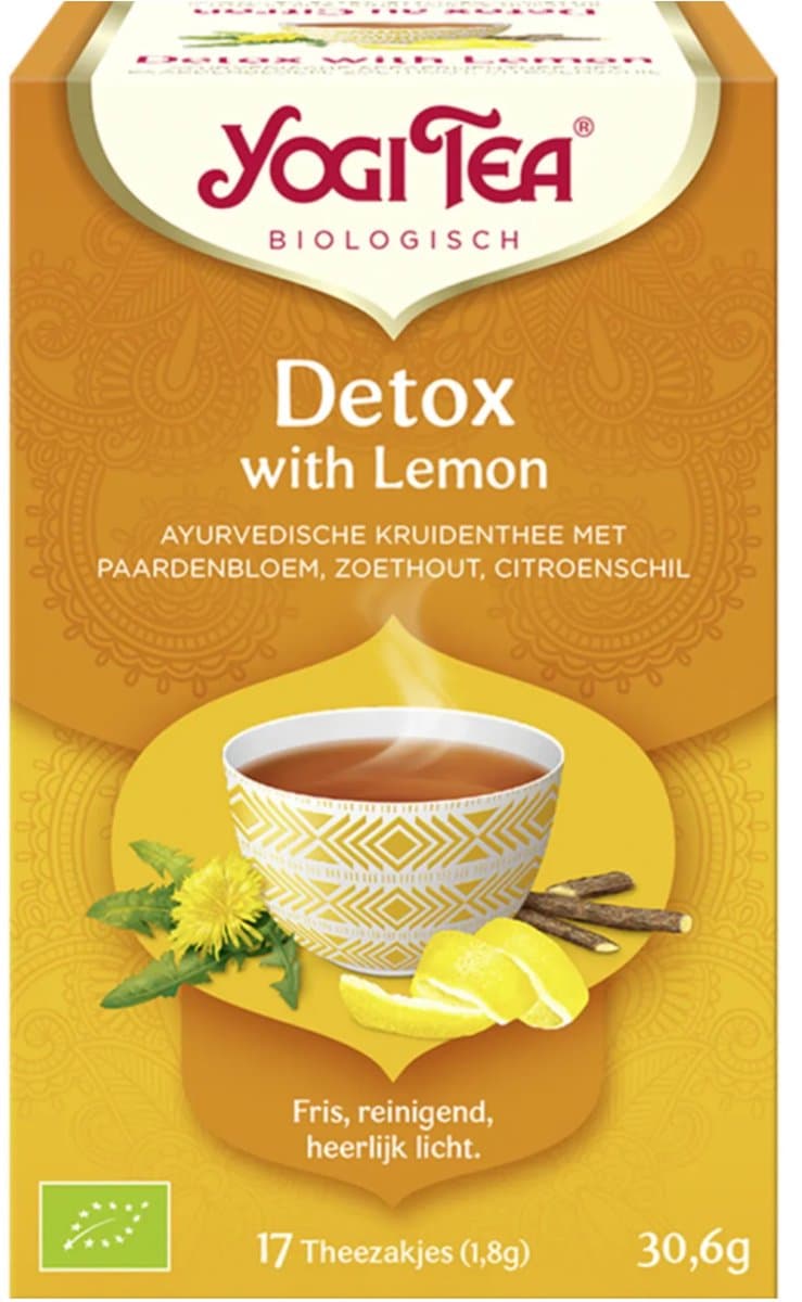 Yogi Tea Detox Lemon Bio - Biologische Kruidenthee met Citroengras, Paardenbloem en Zoethout voor Een Verfrissende en Zuiverende Thee-ervaring (EAN: 4012824401846): Waarom ik er nieuwsgierig naar was