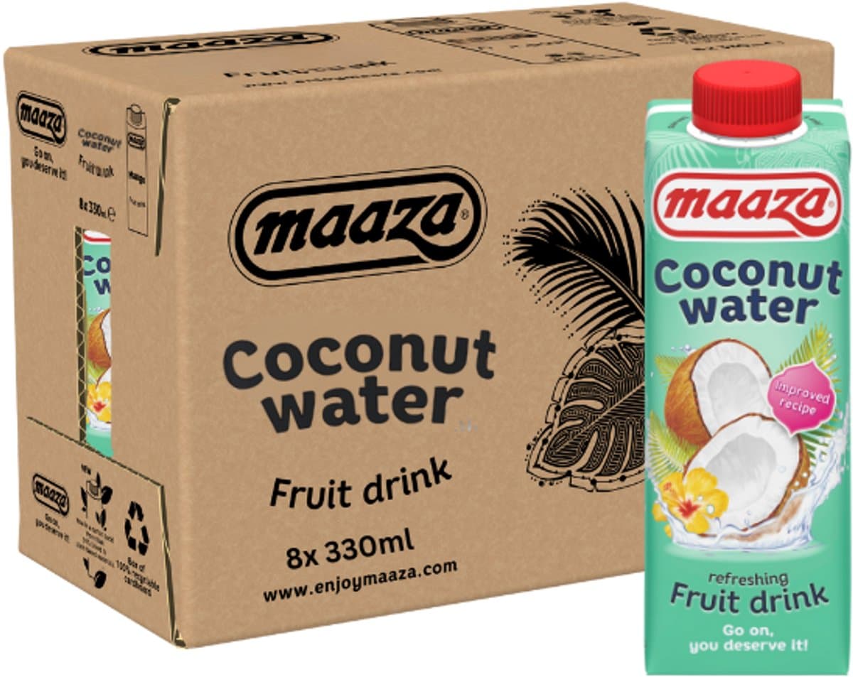 Maaza Kokoswater pak (8x 33cl) (EAN: 8720157468462): **Waarom koekoeksap een absolute must is**
