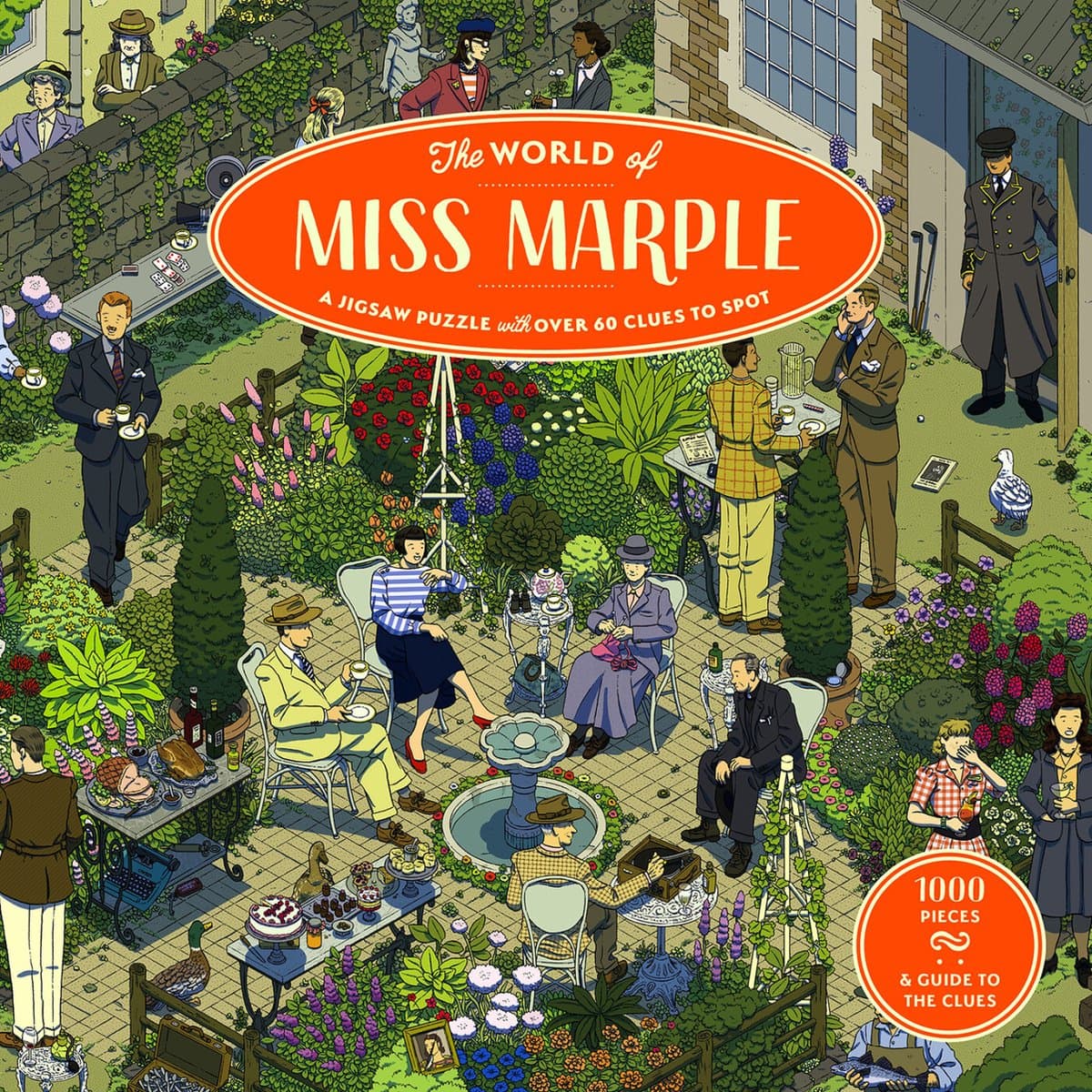 The World of Miss Marple - puzzelboek - engels (EAN: 9781399608657)