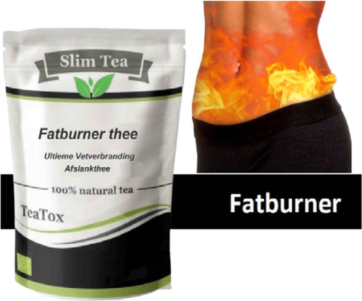 Slim Teatox Fatburner thee - afslankthee voor stofwisseling en afvallen (EAN: 8720589374089)