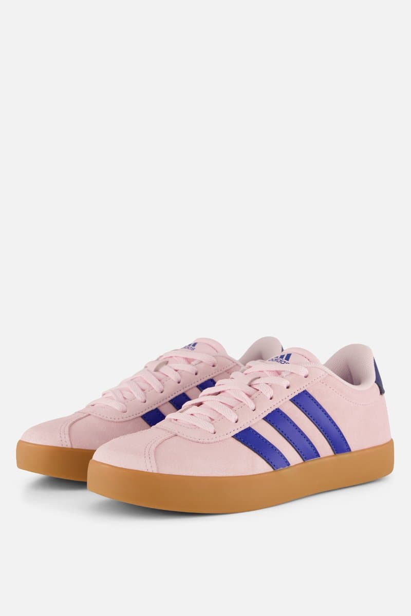 Adidas VL Court 3.0 Sneakers roze Suede - Dames - Maat 38 (EAN: 4068816352931): **Design Een Vleugje Glamour voor Elke Dag**