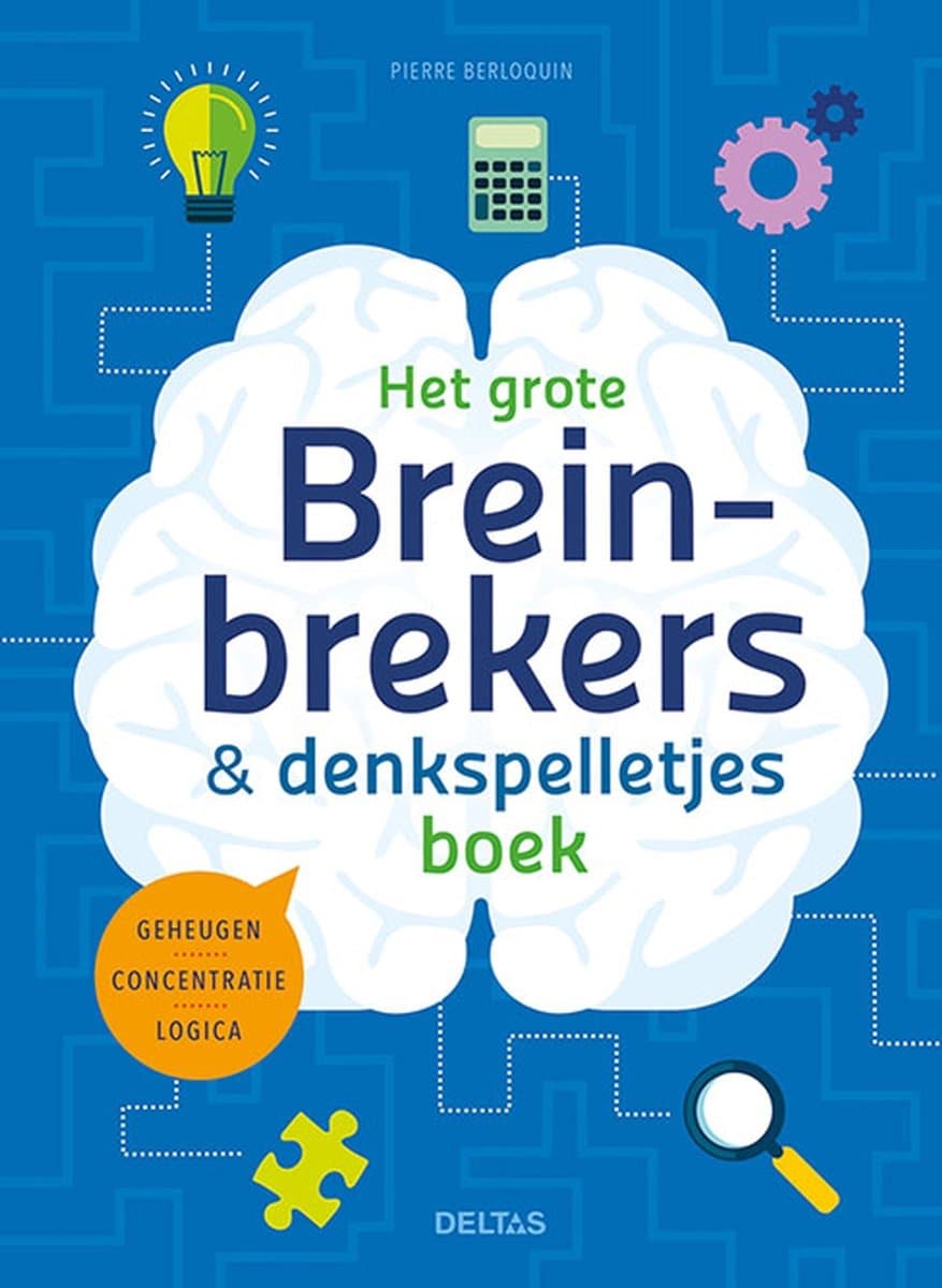 Het grote breinbrekers en denkspelletjes boek (EAN: 9789044768565)