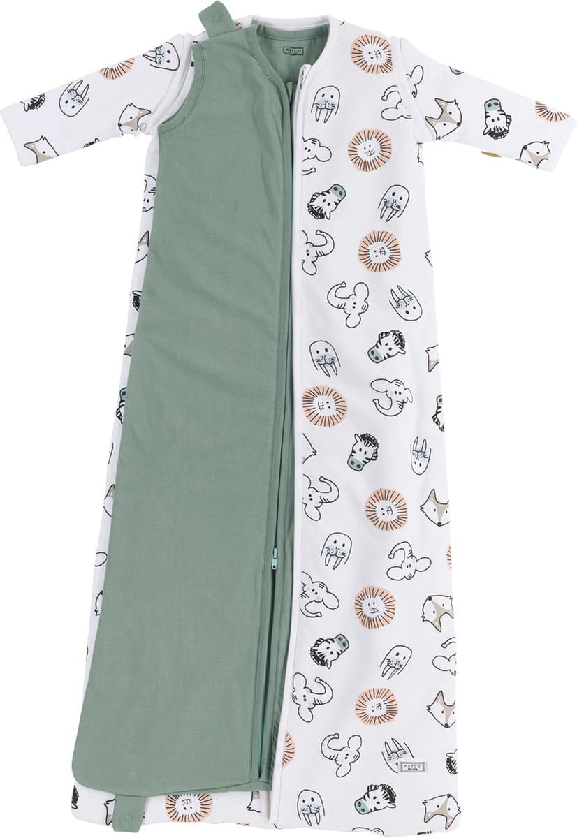 Meyco Baby Animal baby slaapzak 4 seizoenen - multicolour - 3.0 TOG (EAN: 4054703509564): **Wat we van echte ouders horen “Niet altijd wat het lijkt”**