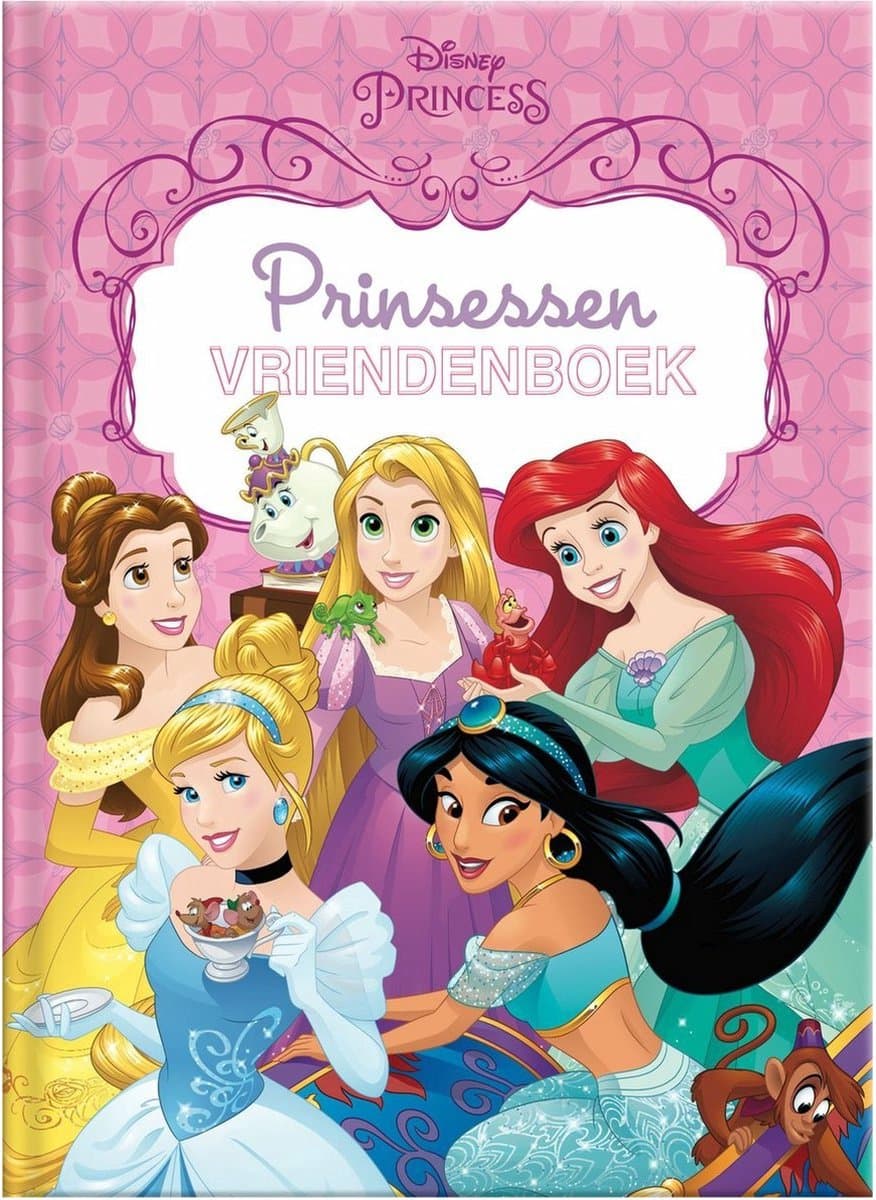 Disney Princess Prinsessen Vriendenboek - 80 pagina's - Hardcover (EAN: 8718998049087)