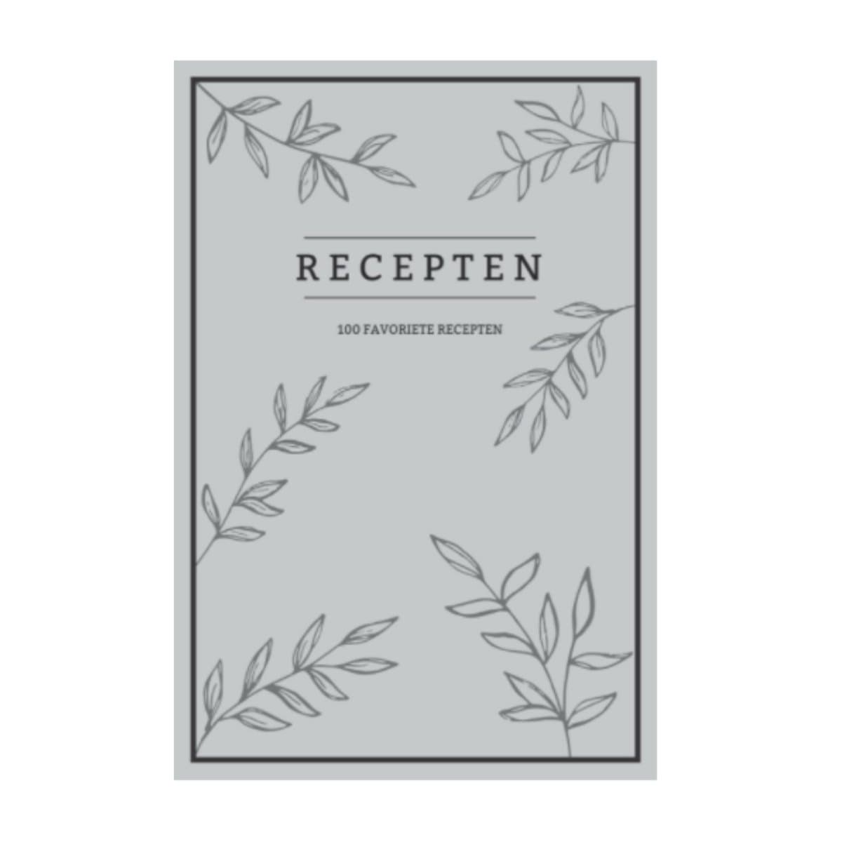 Recepten: Receptenboek Invulboek - Receptenboek - Recepten Verzamelboek - Recepten Notitieboek - Voor 100 Favoriete Recepten - Kookboek Zelf Invullen - Kado - Moederdag - Verjaardag Cadeau - Voor Vrouw - Moeder - Dochter - Vriendin (EAN: 978946437...