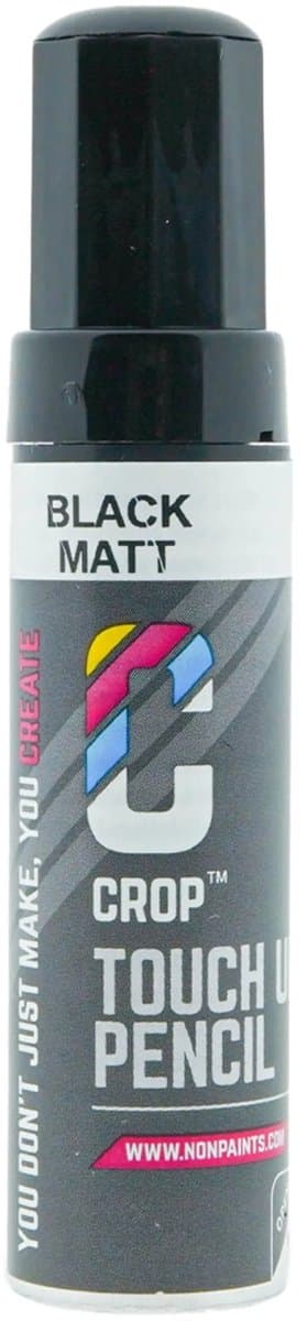 CROP Lakstift Zwart - Autolak Mat - 12ml Lak - Krassen Verwijderen van je Auto - Sneldrogend - met kwastje (EAN: 8721352056454): Waarom een lakstift in je DIY-kit hoort