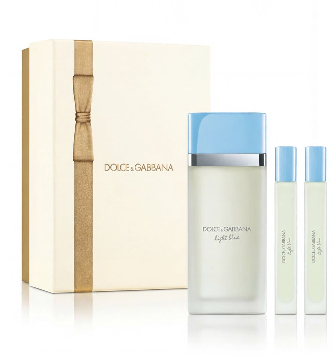 Dolce & Gabbana Light Blue EDT 100 ml + 2 x EDT MINl (woman) (EAN: 8054754403367)