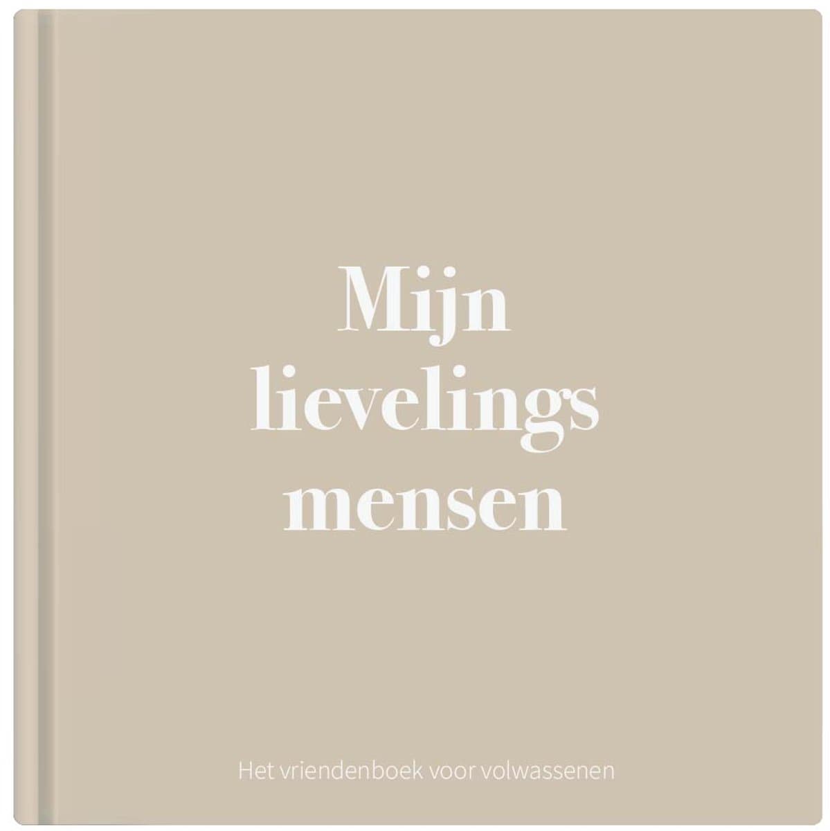 Vriendenboek volwassenen | invulboek vriendschap | Mijn lievelingsmensen | Writemoments (EAN: 6097326744774)