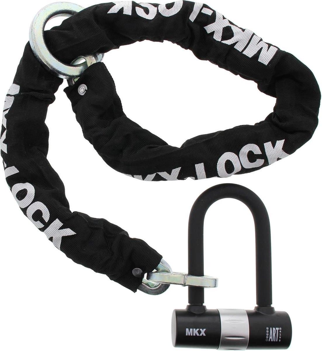 MKX-Lock Kettingslot ART4 120cm lang schrijfremslot (EAN: 7446037571503)