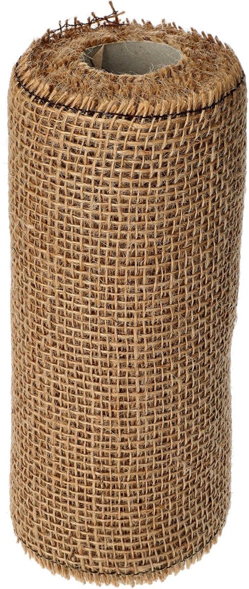 Jutestof 20 cm / 5 m - Jute band voor cadeauverpakking (EAN: 5904816005479)