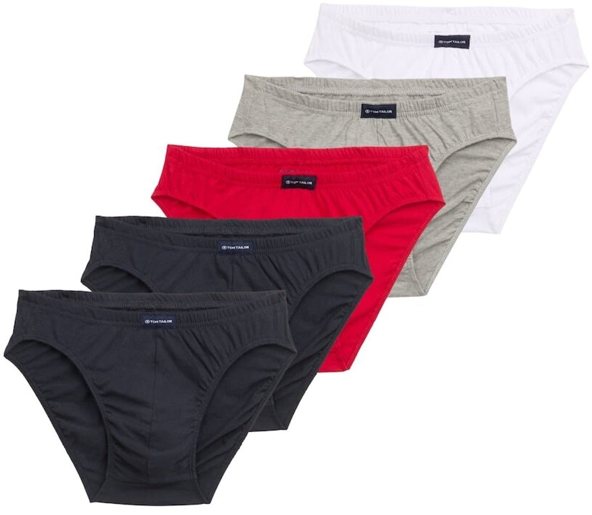 Tom Tailor - 5 Pack - Heren Slip in 5 kleuren (EAN: 4011694610082): Waarom ik er überhaupt naar keek