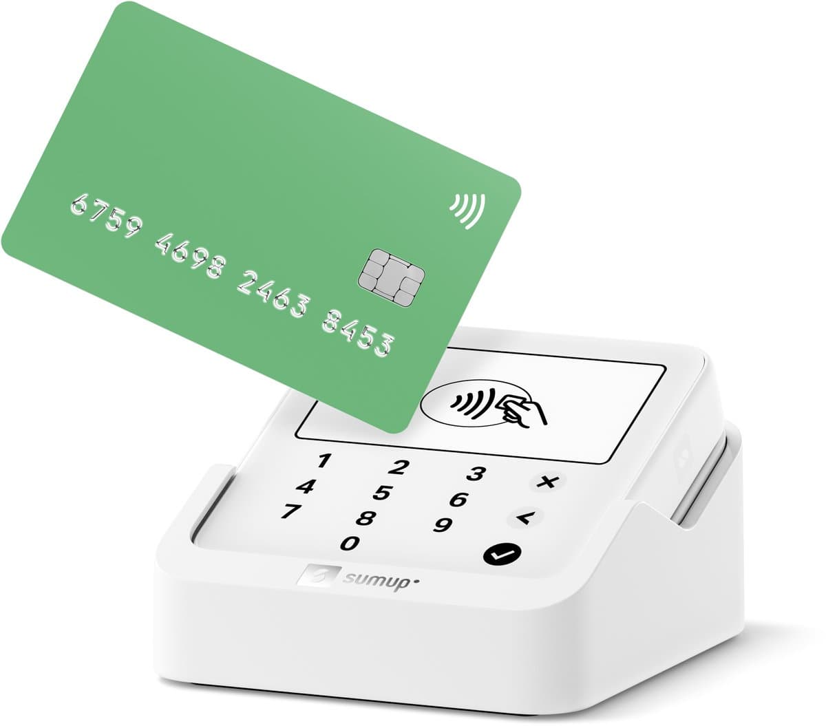 SumUp Solo Lite Contactloos Pinapparaat + Oplaadstation (EAN: 4260325424622)