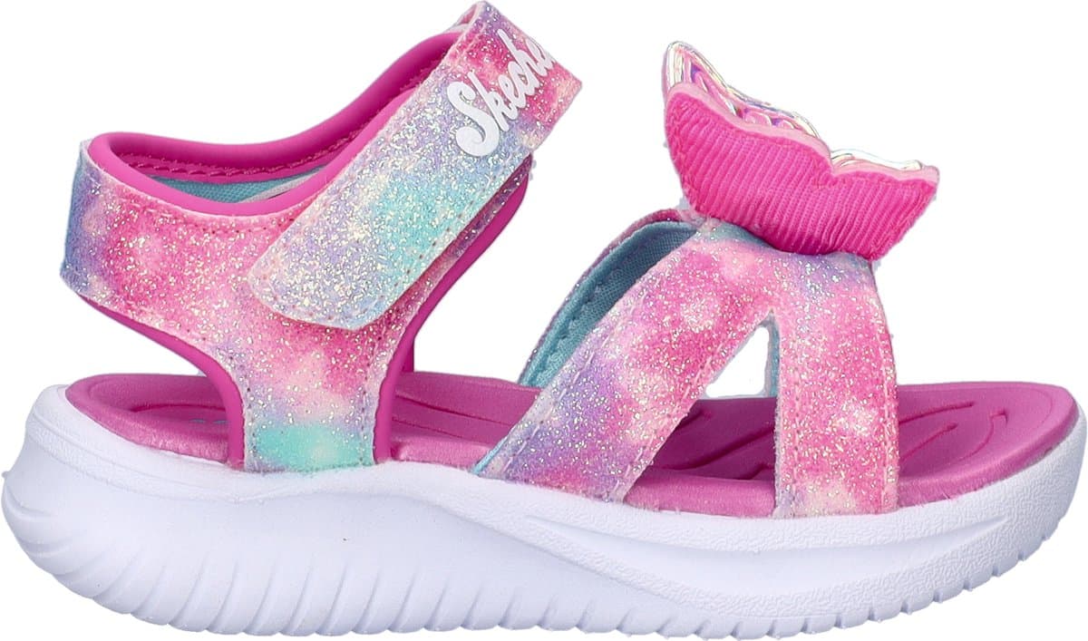 Skechers S-Lights Jumpster Butterfly Brites meisjes sandaal - Roze - Maat 26 (EAN: 0199252376398)