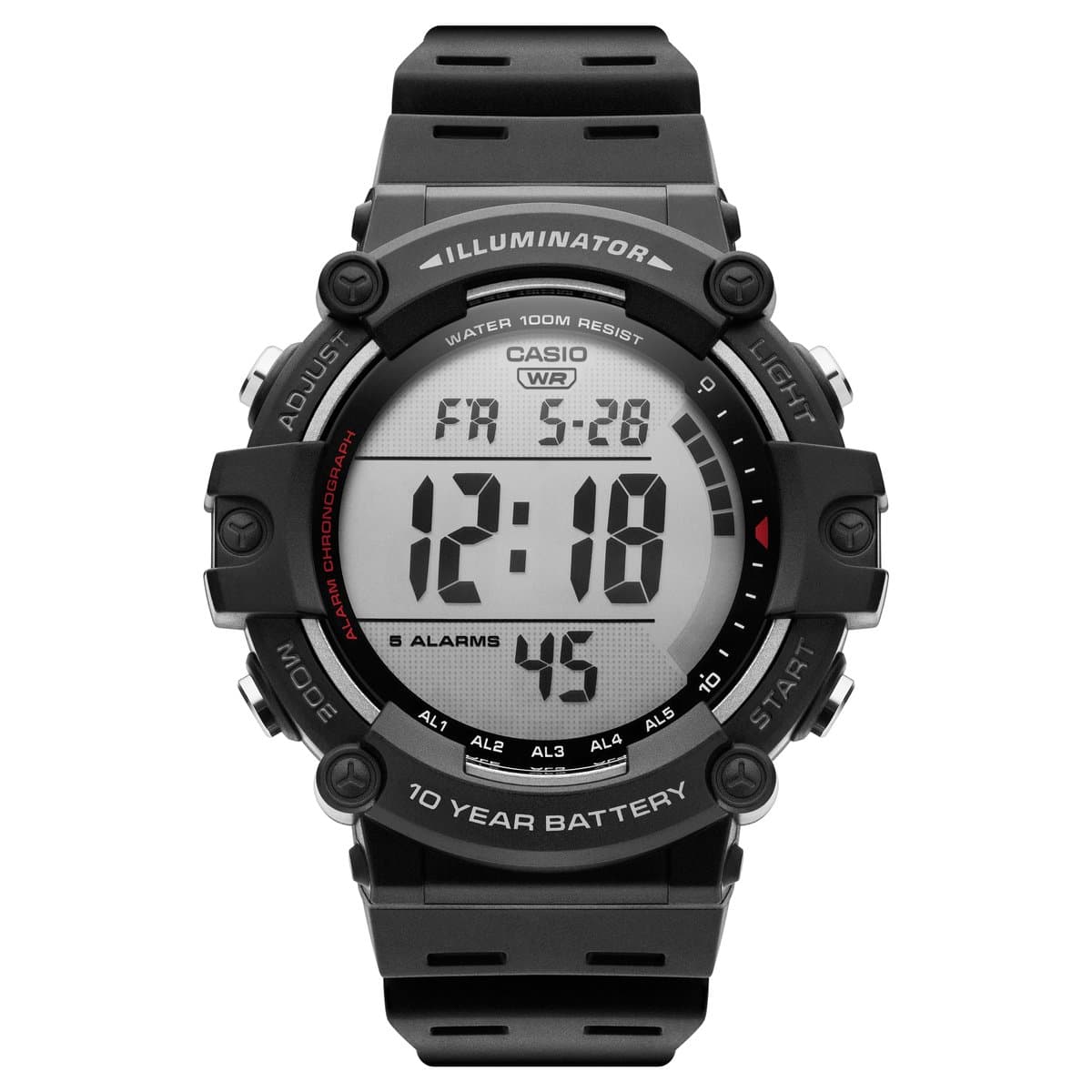 Casio Collection Men Heren Horloge AE-1500WH-1AVEF - 51.2 mm (EAN: 4549526296949)