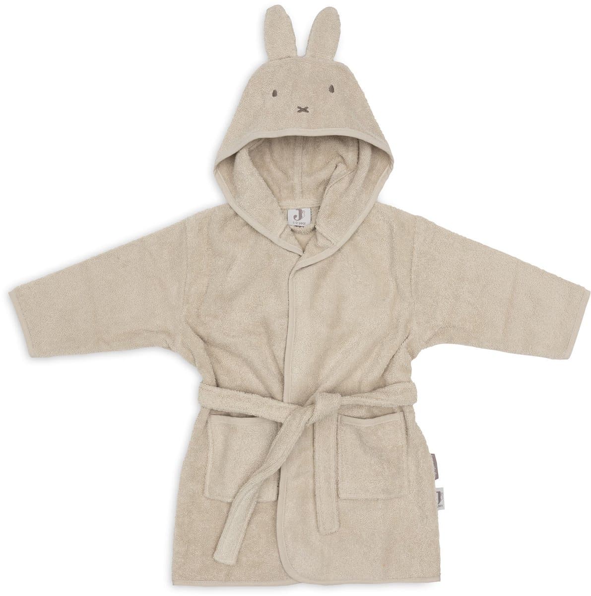 Jollein Badjas - 100% Badstof - 1-2 jaar - Miffy Warm - Sand (EAN: 8717329406131)