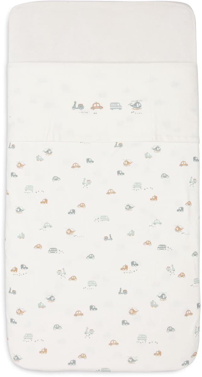 Jollein Baby Laken Wieg - 75x100cm - Babybed - Katoen - On The Go (EAN: 8717329393844)
