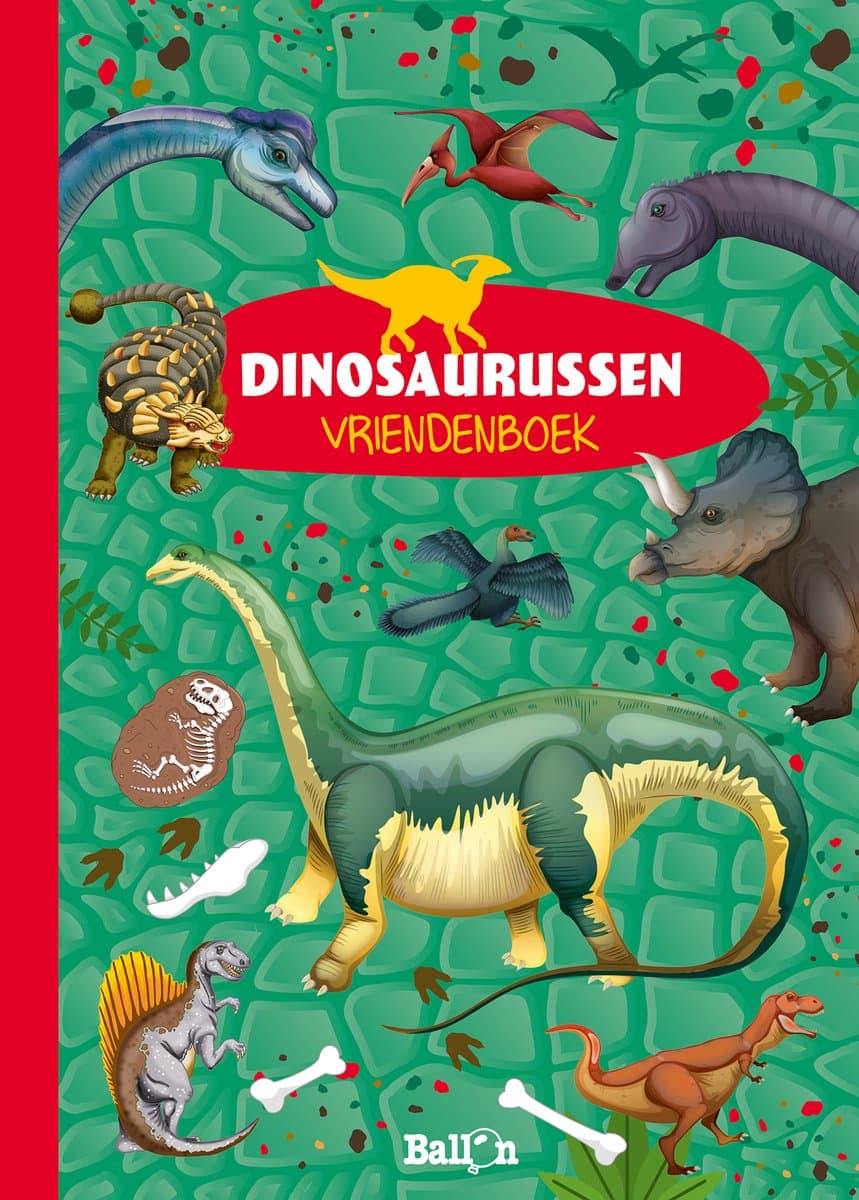 Ballon Kids - Ballon Media N.V. Vriendenboek Dinosaurussen 4+ (EAN: 9789403221854)