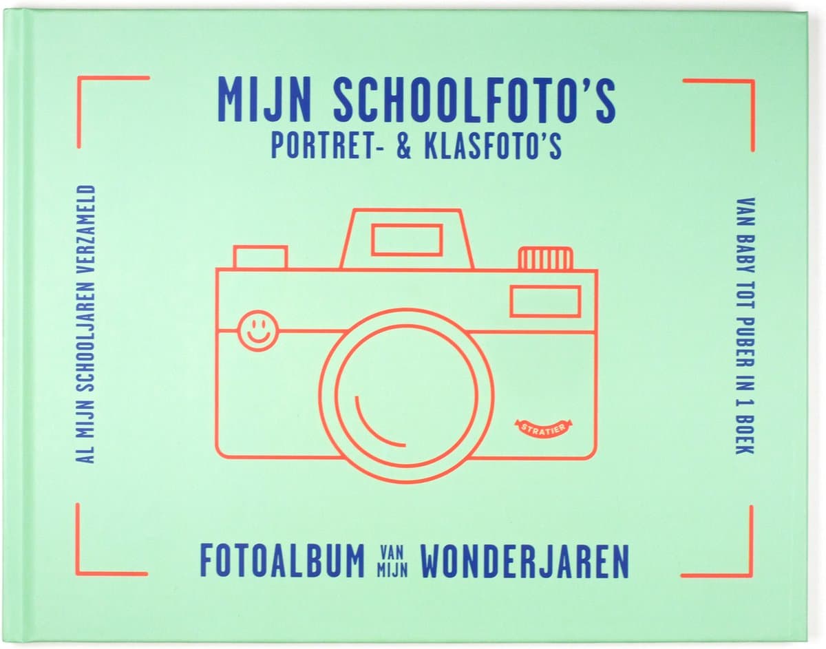 Uitgeverij STRATIER - Mijn Schoolfoto-album - school - album - foto (EAN: 9789492533494)