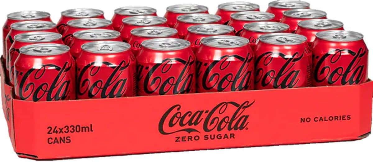 Tray Coca Cola Zero - 24x33cl (EAN: 8721008011028)
