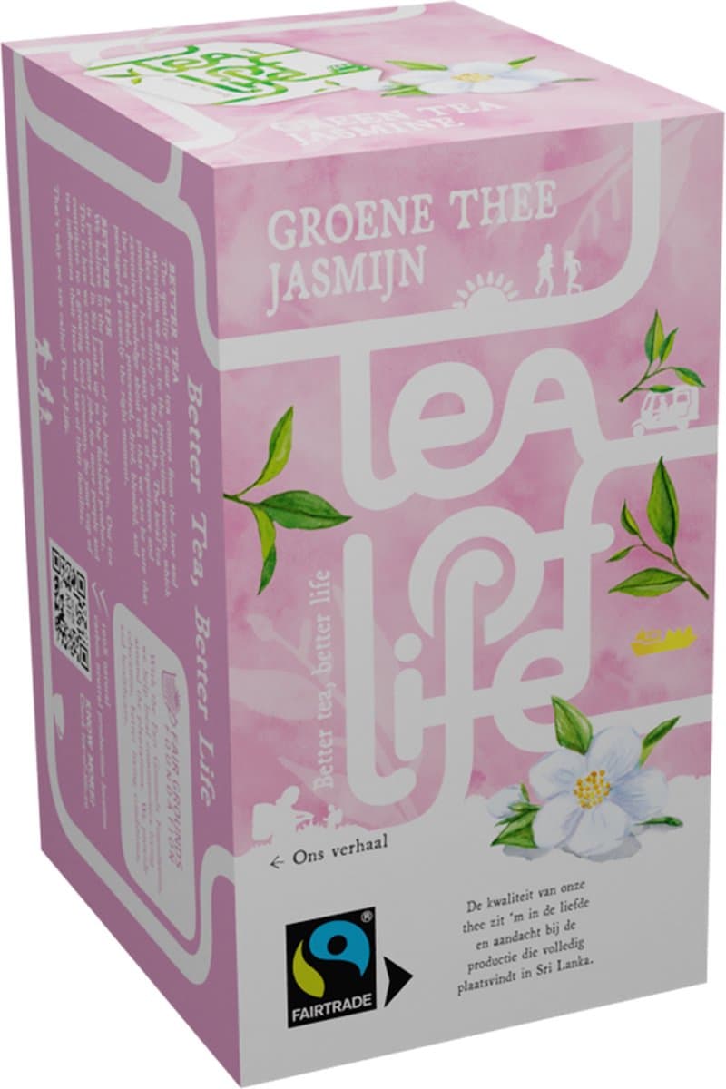 Tea of Life Fairtrade - Green Tea Jasmine - 100 zakjes (EAN: 8719375010270)