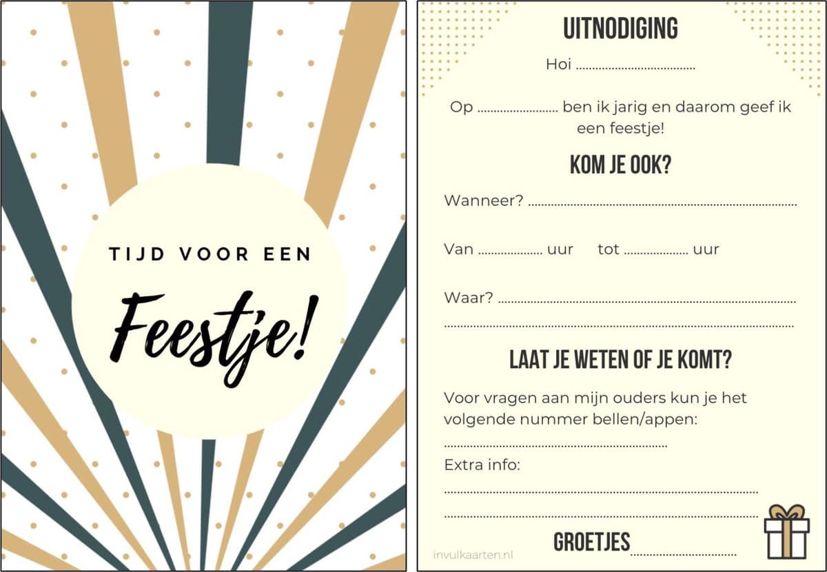Uitnodiging kinderfeestje | 12 stuks | uitnodigingskaarten | uitnodiging verjaardag | uitnodiging feest | uitnodiging kinderfeestje jongen | uitnodiging kinderfeestje meisje | uitnodiging feestje (EAN: 8720648142161)