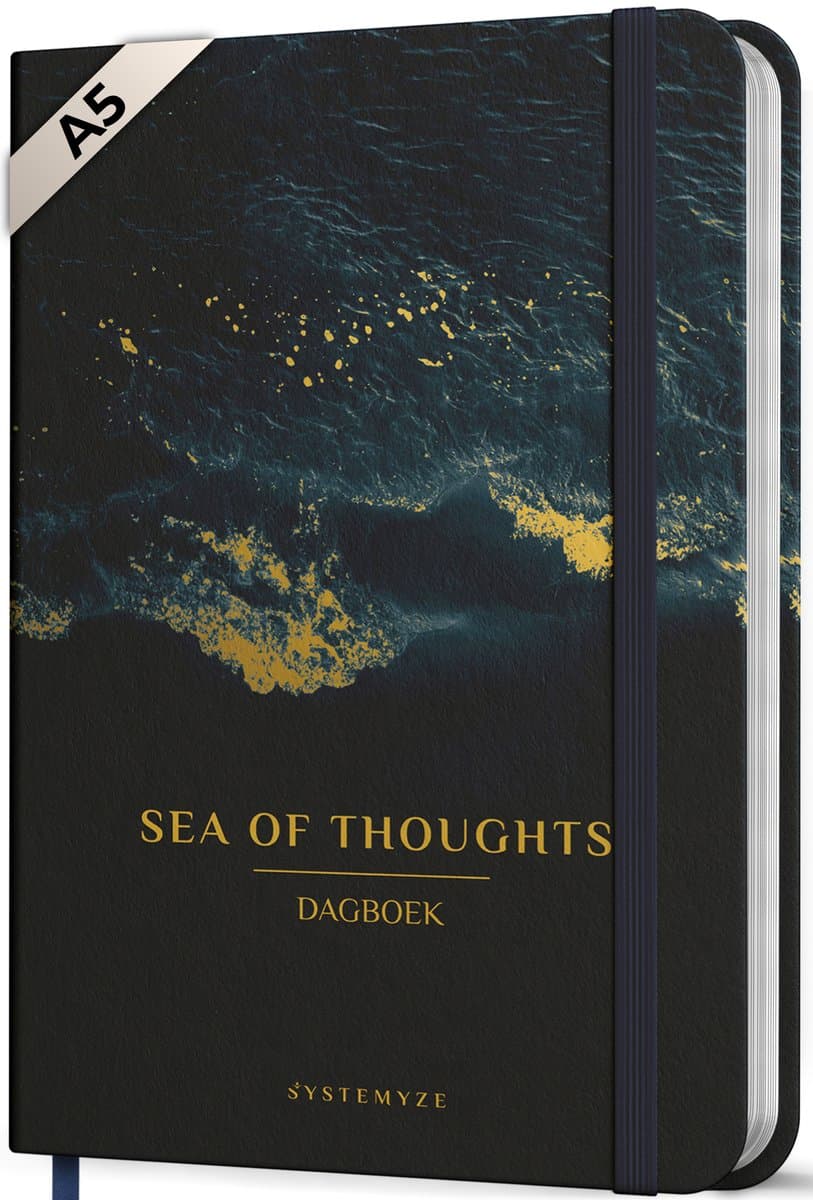 Systemyze Dagboek Volwassenen – Journal – A5 – Blue Sea (EAN: 8720865582962): **Waarom juist dit dagboek**