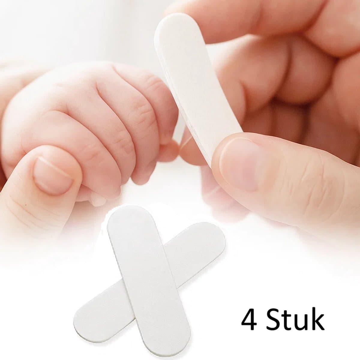 Nagelvijlen Baby I Nagelvijltje Voor Baby I Zachte Nagelvijl I Babyvijl I 5 x 1.3 CM I 4 Stuks I Wit (EAN: 8721025519774): Mijn test van de witte baby nagelvijltjes (ja, die van 5x1.3 cm!) 😊