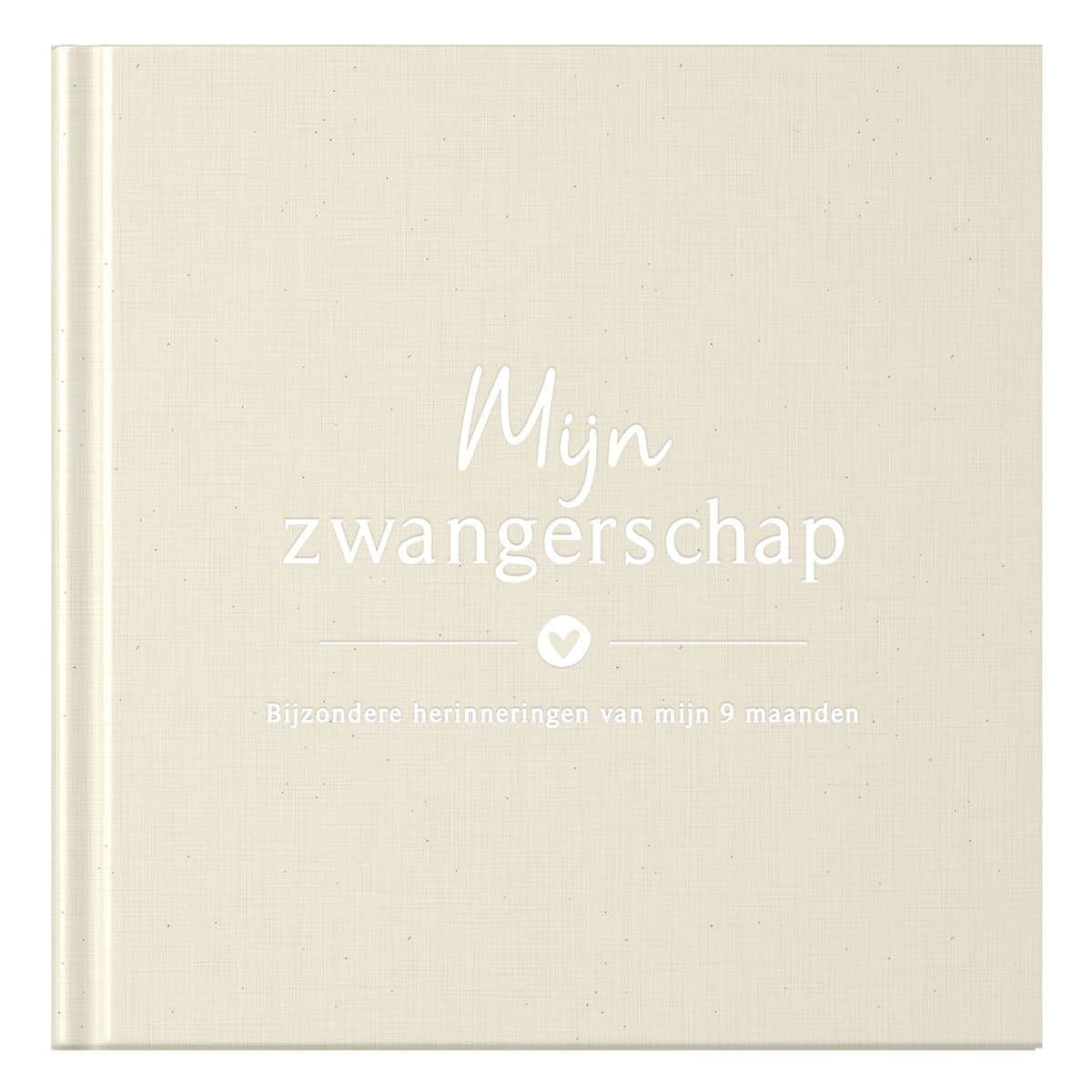 Fyllbooks - Mijn Zwangerschapsboek - 9 maanden Invulboek - Baby - Linnen Beige - Geschikt voor alle Gezinssamenstellingen (EAN: 9789083354477)