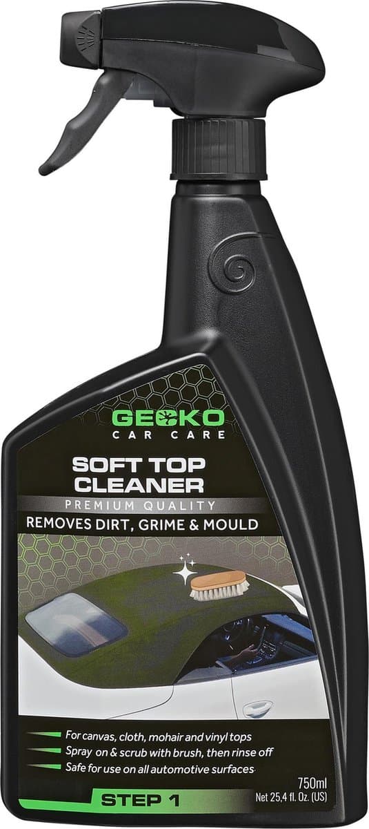Gecko Cabrio Reiniger (stap 1) 750 ml (EAN: 8718226875549): **Waarom deze reiniger zo veel aandacht trekt**