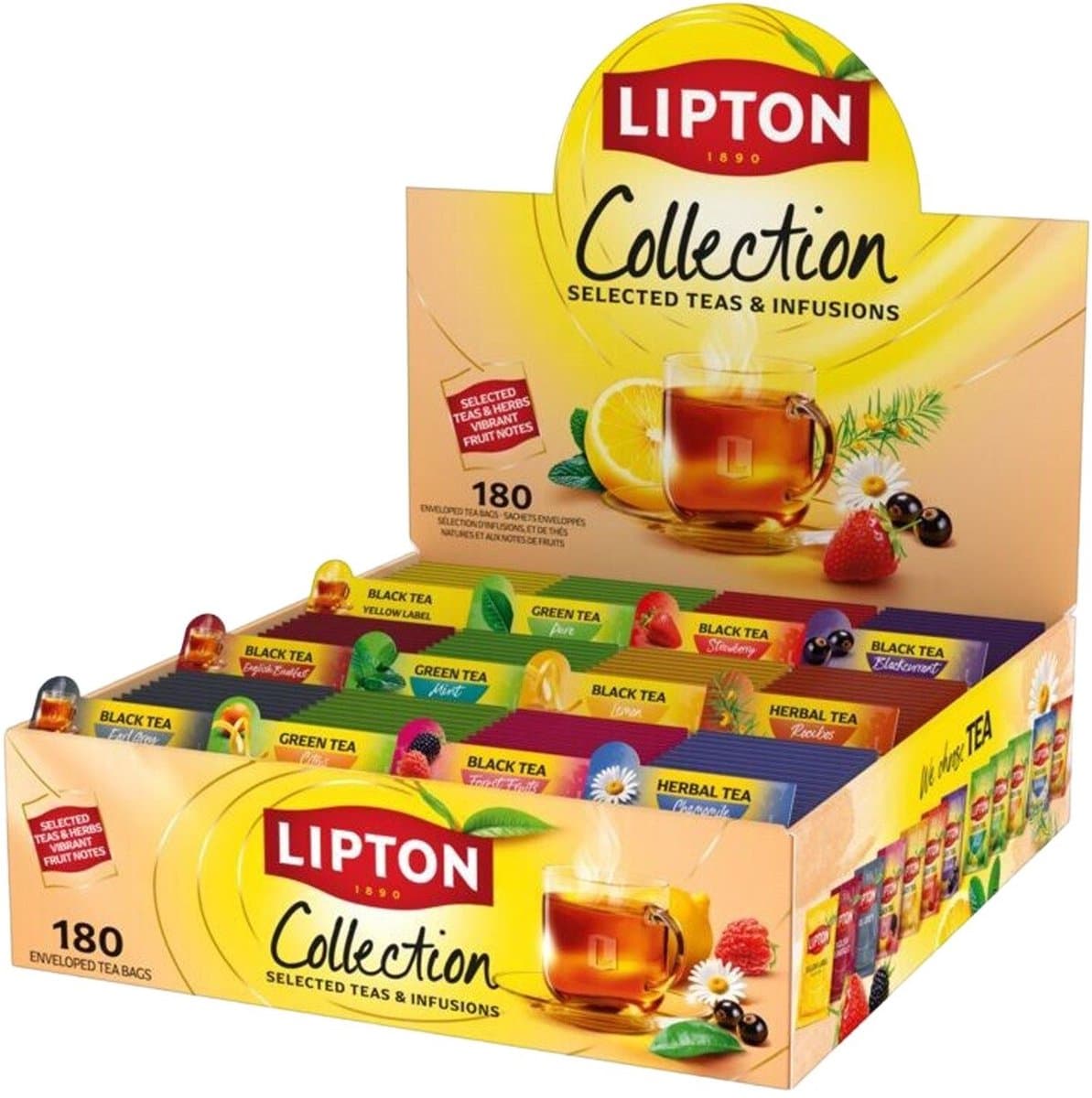 Lipton Feel Good Selection Thee Assortimentsdoos - 180 zakjes - NL-BIO-01 (EAN: 8711200434268): Waarom ik hier überhaupt over schrijf