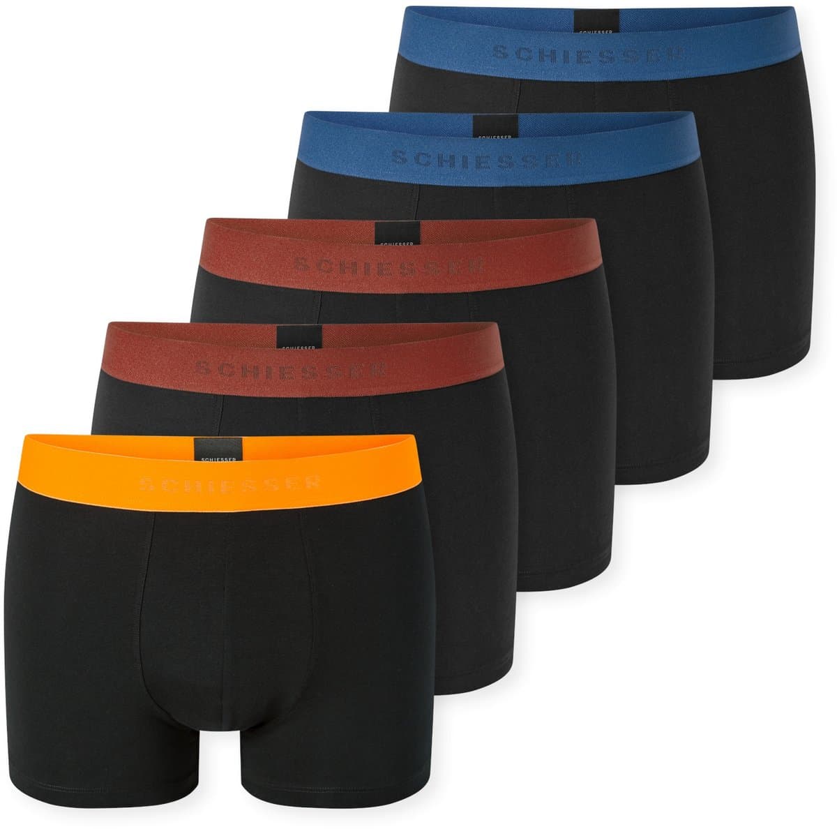 Schiesser 5PACK Shorts - 95/5 Multipacks Onderbroek - zwart (EAN: 4007067172639): 🌟 Waarom ik deze short shorts uitkoos
