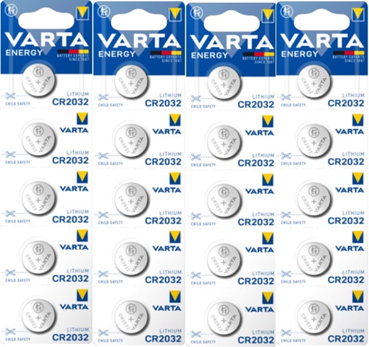 Varta Energy Lithium CR2032 20 pack (EAN: 7106623818152): Waarom ik ernaar keek