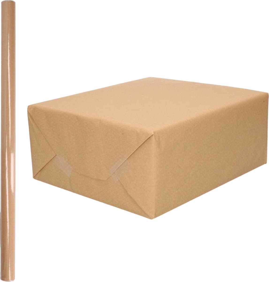 Kraft Inpakpapier - 500 x 70 cm - bruin (EAN: 8719538704244)