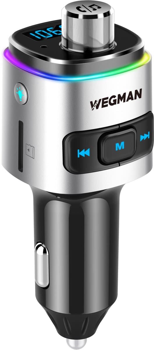 Wegman Bluetooth FM Transmitter - Autolader USB - Carkit - Bluetooth Auto - SD Kaart - USB Stick (EAN: 8719326895611): Wat anderen ermee doen (en wat je kunt verwachten)