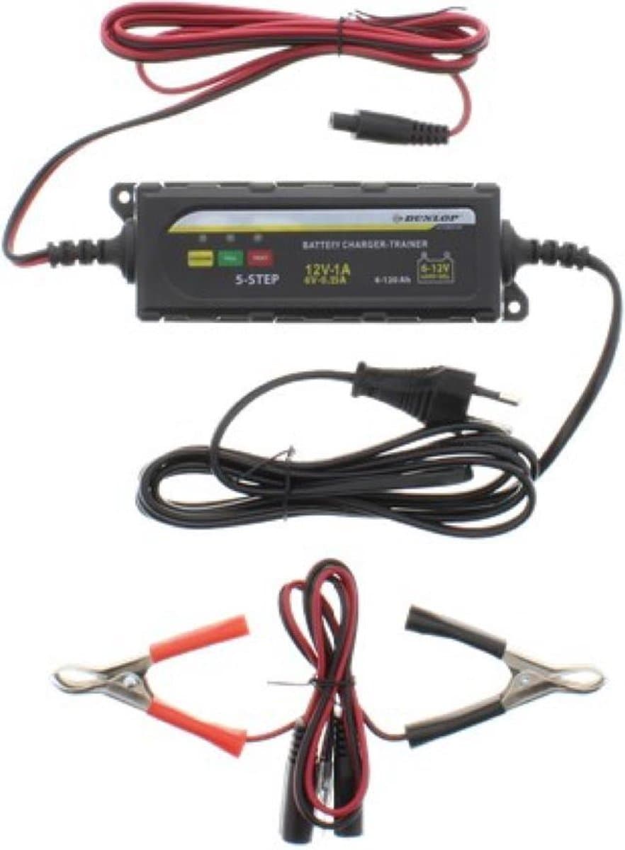 Acculader - Accu - 12 volt - Microprocessor - druppellader - Scooter, Auto, Boot, Motor , Camper (EAN: 9508868115863)