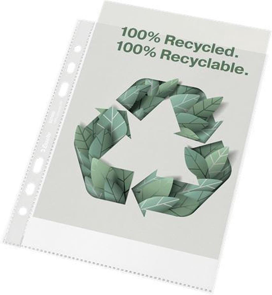 Esselte 100% Gerecyclede PP A5 Showtas - 70 micron - 6-gaats - 100x Transparante, Milieuvriendelijke Insteekhoezen - Duurzaamheid - Voor Thuiswerken - Ideaal Voor Thuiskantoor (EAN: 4049793067537)