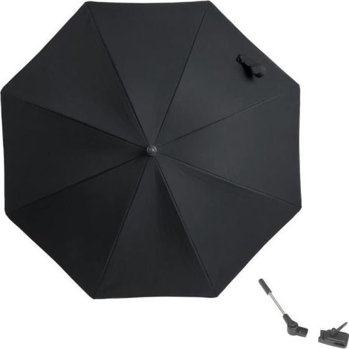 ISI Mini Universele Parasol Kinderwagen - Zwart (EAN: 5414057111940)