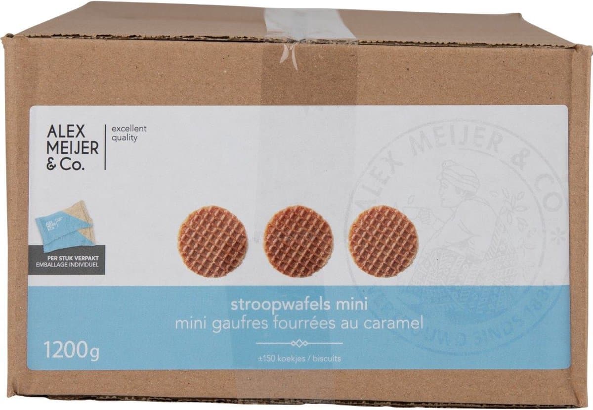 Alex Meijer Stroopwafels mini 150 stuks (EAN: 8710401822102)