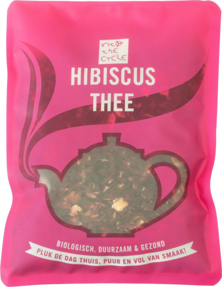 Into the Cycle Kruidenthee - Hibiscus Thee Biologisch - Losse Thee - 100 Gram Zak NL-BIO-01 (EAN: 8720598591859): Waarom heb ik dit gekozen