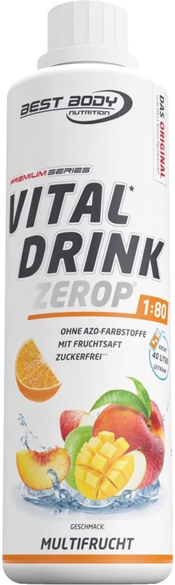 Best Body Nutrition Vital Drink Zerop - intra workout concentraat - 500ml (EAN: 4251650805477): Waarom ik dit product uitprobeerde