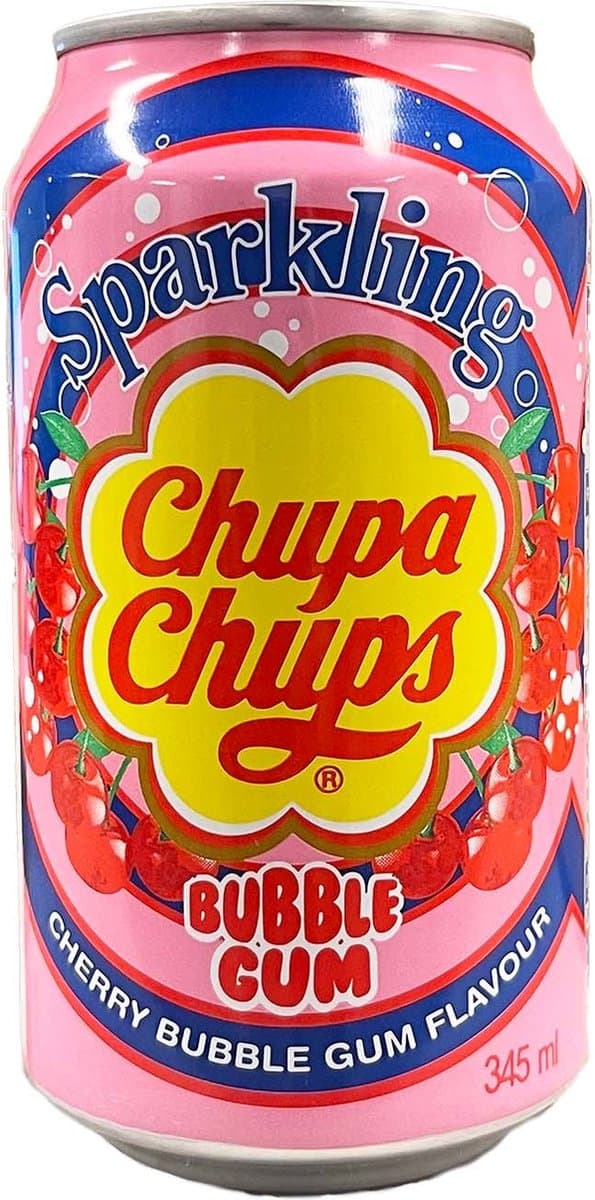 Chupa Chups Drink Cherry Bubble Gum 24 x 345 ml (EAN: 8720908890825): Waarom ik dit product uitprobeerde
