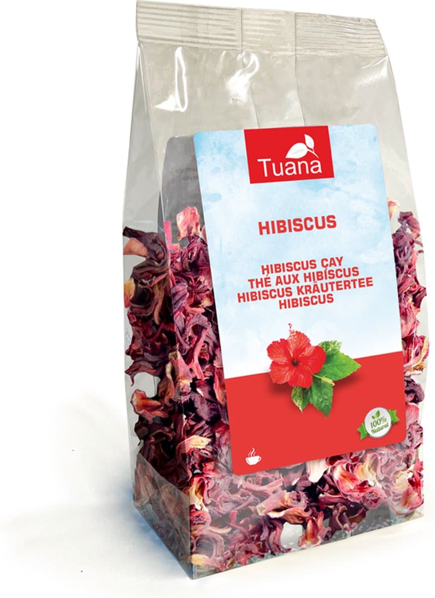 Tuana Kruiden - Hibiscus 60 G - Tuanashop - TUTHEE034 (EAN: 8718734194934)