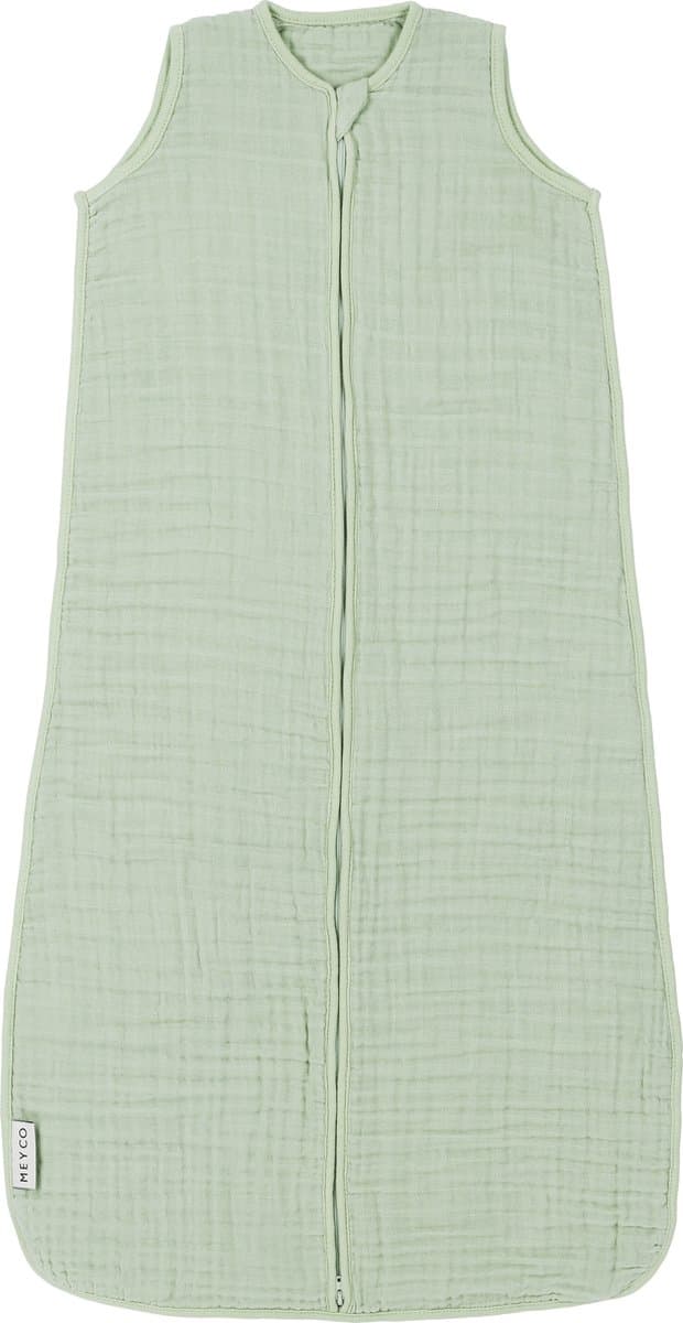 Meyco Baby Uni baby zomerslaapzak - pre-washed hydrofiel - soft green - 70cm - 0.5 TOG (EAN: 4054703460360): Waarom ik meteen verliefd werd