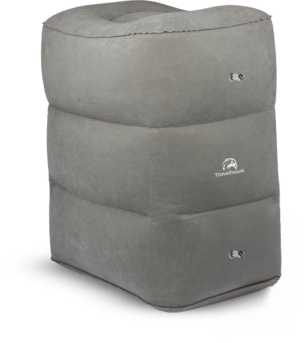 Travelhawk Opblaasbaar Vliegtuigbedje - Reiskussen - Voetkussen - Vliegtuig Bedje - Voetsteun - Voor Baby en Kinderen - 3 Standen - Auto/Trein/Bus - PVC - Grijs (EAN: 8720634574143): Waarom ik dit product echt ga aanbevelen