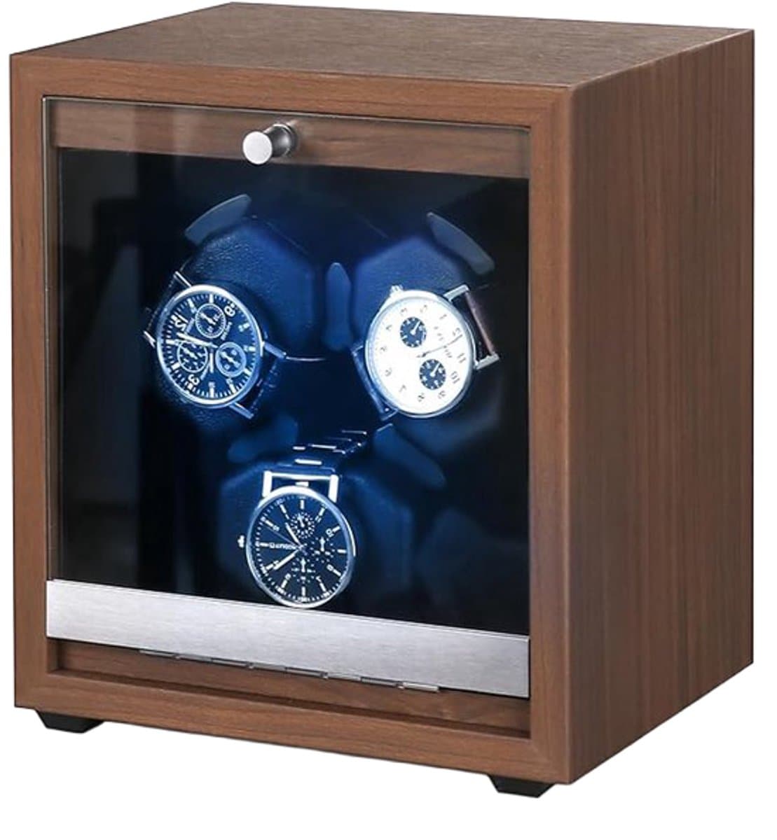 Olvy Time - Watchwinder Hout - 3 Horloges - Horloge Opwinder - Met LED Verlichting - Horloge Winder (EAN: 8720299933507): Wat de Community Al zegt (En ik Luister Naar!)