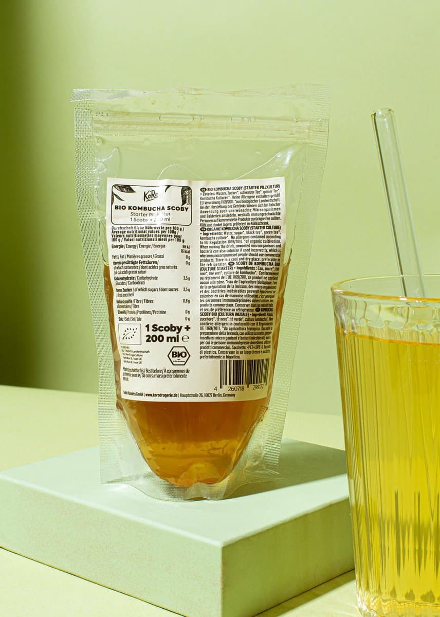 KoRo | Bio kombucha SCOBY (EAN: 4260718299172): Wat is een SCOBY, en waarom is het zo geweldig