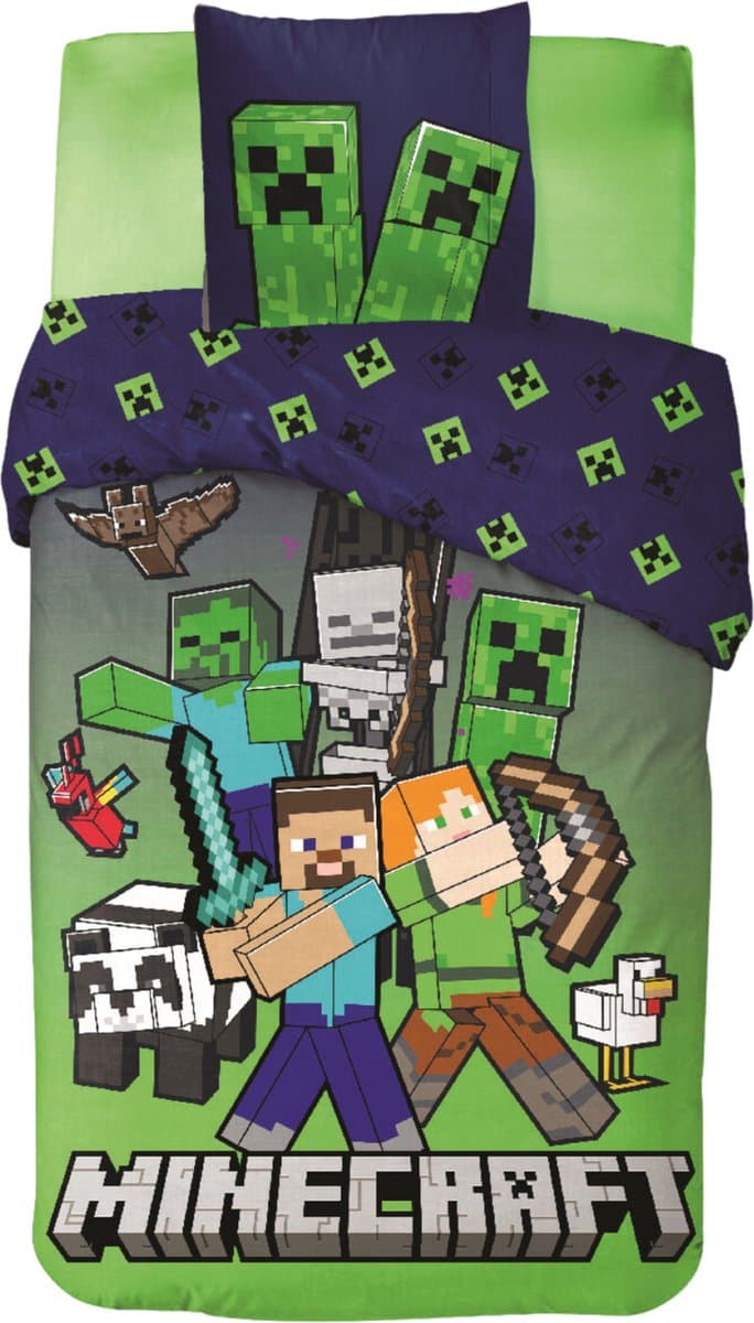 Minecraft dekbedovertrek (EAN: 8721122780589)