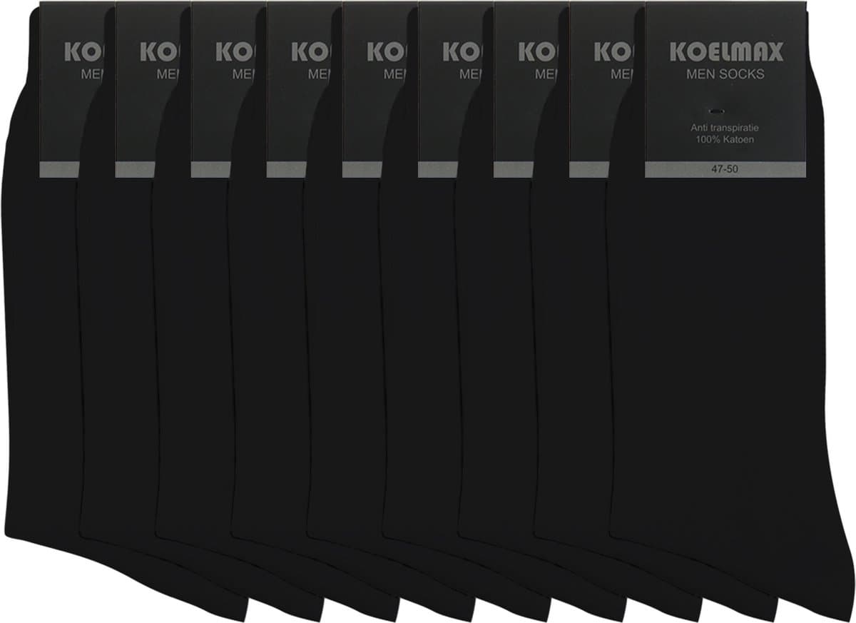 Zwarte naadloze sokken 100% katoen 9 paar Maat 43 - 46 (EAN: 7434029016088): **Waarom sokken eigenlijk belangrijk zijn**